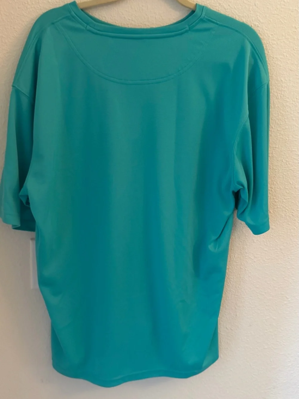 Reel Legends Teal Short-Sleeve Swim Rash Guard
